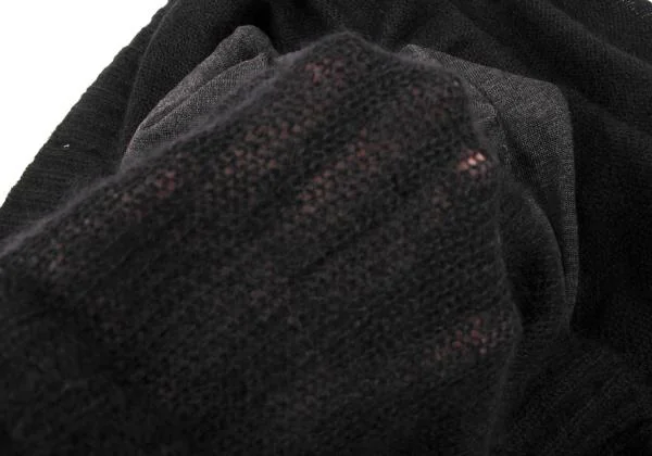 JUNYA WATANABE COMME des GARCONS Inner Sleeves Knit Poncho K-154164_010