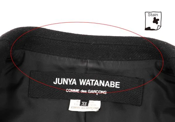 JUNYA WATANABE COMME des GARCONS Metal Button Wool Jacket K-154168_011