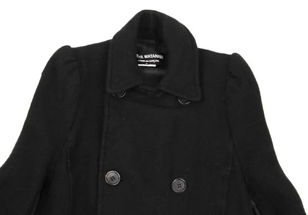 JUNYA WATANABE COMME des GARCONS Fulling Wool Poncho Coat K-154169_003
