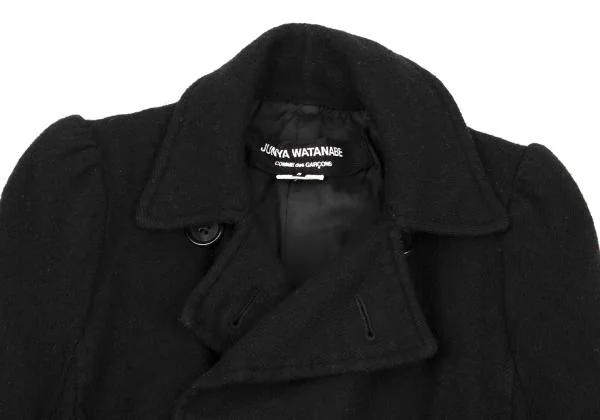 JUNYA WATANABE COMME des GARCONS Fulling Wool Poncho Coat K-154169_006