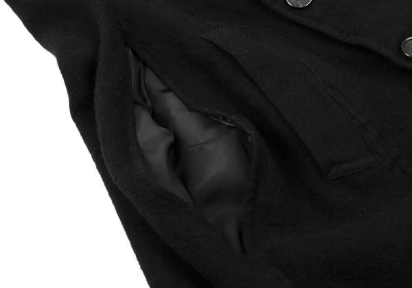 JUNYA WATANABE COMME des GARCONS Fulling Wool Poncho Coat K-154169_010