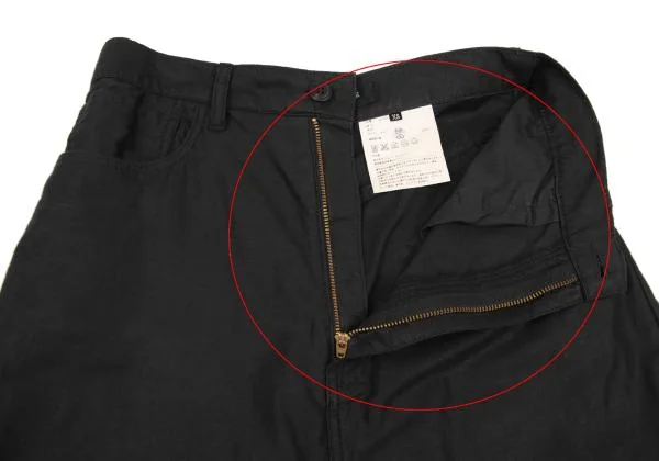 JUNYA WATANABE COMME des GARCONS Cotton Linen Dropped Crotch Pants K-154174_005