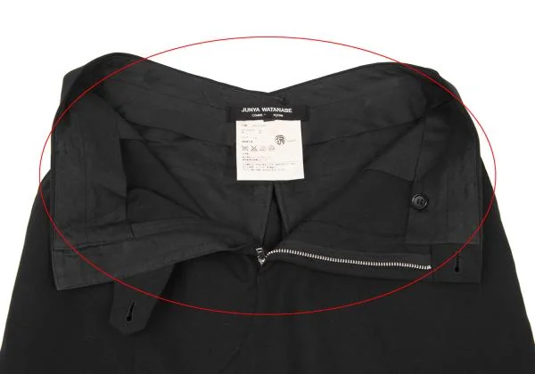 JUNYA WATANABE COMME des GARCONS Poly Wool Dropped Crotch Pants K-154175_005