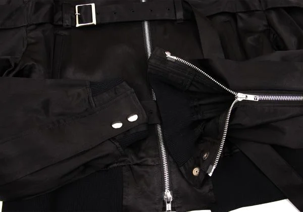 LIMI feu Belt Design Double Zip Blouson K-154188_006