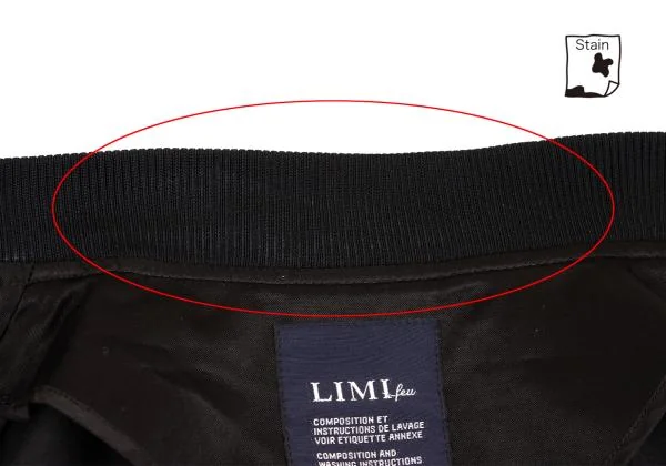 LIMI feu Belt Design Double Zip Blouson K-154188_014