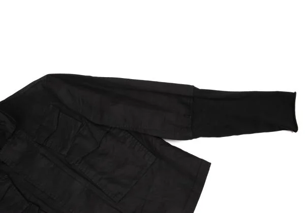 pour deux Sleeve Switching Pocket Design Jacket K-154228_007