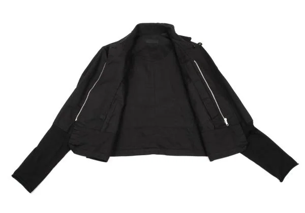 pour deux Sleeve Switching Pocket Design Jacket K-154228_012