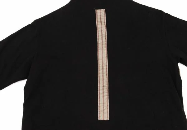 pour deux Cotton Stripe Switching Design Snap Jacket K-154229_014