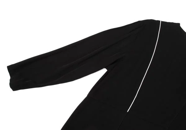 pour deux Rayon Switching Design T Shirt  K-154230_007