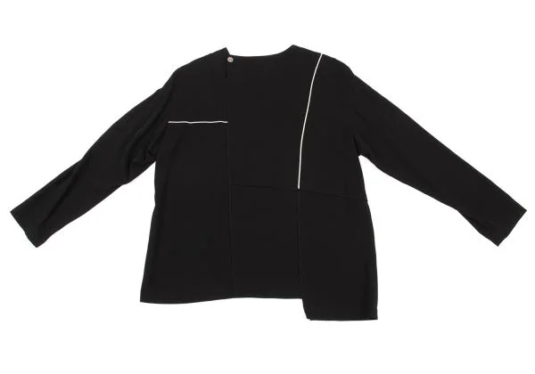 pour deux Rayon Switching Design T Shirt  K-154230_013