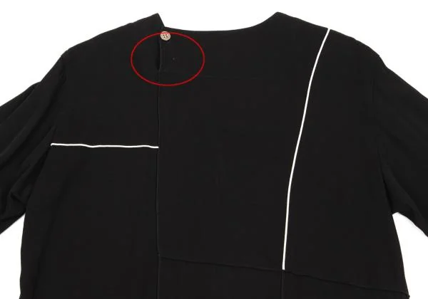 pour deux Rayon Switching Design T Shirt  K-154230_014