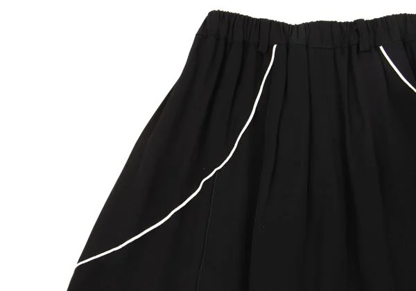 pour deux Rayon Switching Front Slit Skirt K-154234_005