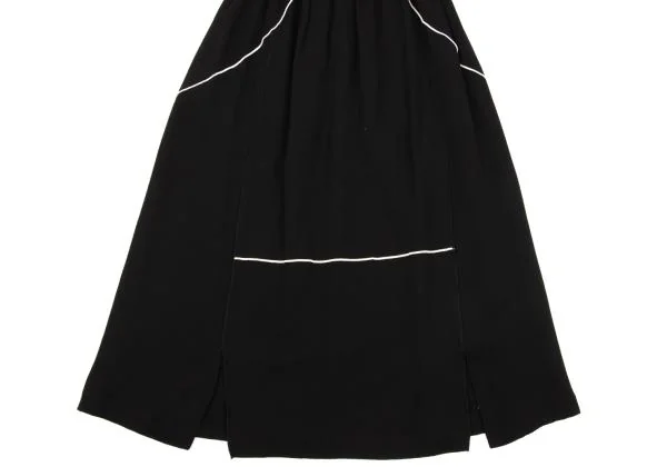 pour deux Rayon Switching Front Slit Skirt K-154234_007
