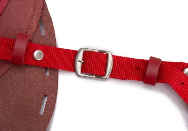 コムデギャルソンCOMME des GARCONS レザーショルダーハーネス 赤 K-154243_007