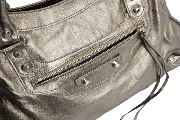 BALENCIAGA CITY Metallic 2way Bag K-154266_010