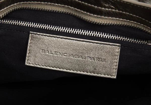 BALENCIAGA CITY Metallic 2way Bag K-154266_019