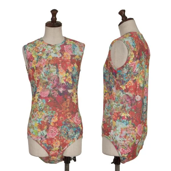 COMME des GARCONS Floral Jewelry Printed Tank Top Multi-Color S-M K-154268_001