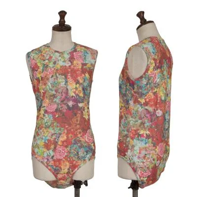 COMME des GARCONS Floral Jewelry Printed Tank Top
