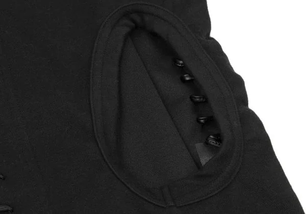 COMME des GARCONS Synthetic Leather String Lace-up Long T shirt K-154270_015