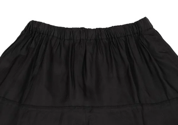 COMME des GARCONS Block Check Weave Hem Round Skirt K-154290_003