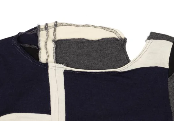 COMME des GARCONS Patch Work Design Knit Top K-154325_004