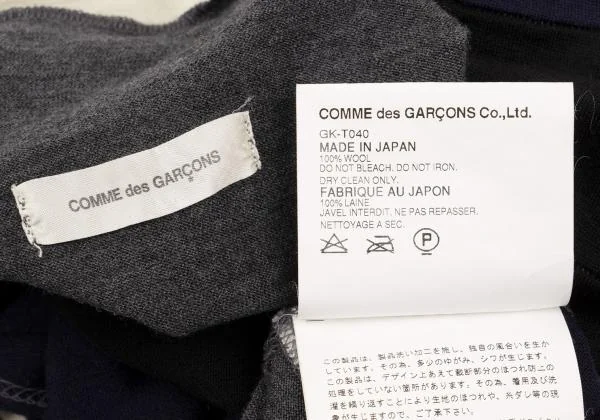 COMME des GARCONS Patch Work Design Knit Top K-154325_012