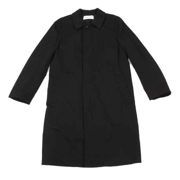 robe de chambre COMME des GARCONS Washed Wool Gaba Stitch Design Coat K-154337_002