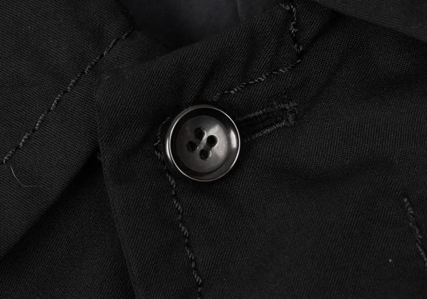 robe de chambre COMME des GARCONS Washed Wool Gaba Stitch Design Coat K-154337_005
