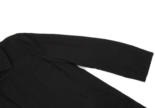 robe de chambre COMME des GARCONS Washed Wool Gaba Stitch Design Coat K-154337_006