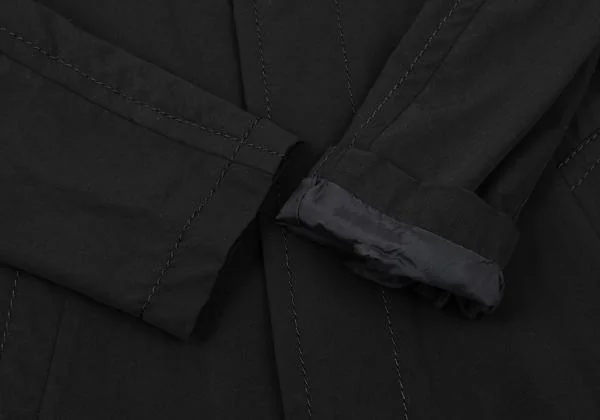robe de chambre COMME des GARCONS Washed Wool Gaba Stitch Design Coat K-154337_007