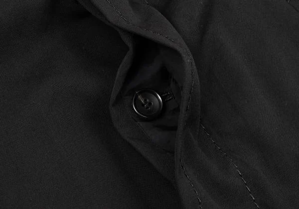robe de chambre COMME des GARCONS Washed Wool Gaba Stitch Design Coat K-154337_010