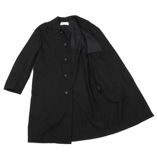 robe de chambre COMME des GARCONS Washed Wool Gaba Stitch Design Coat K-154337_011