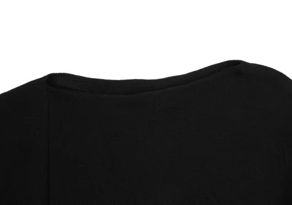 Yohji Yamamoto FEMME Wool Switching Knit Dress K-154354_004