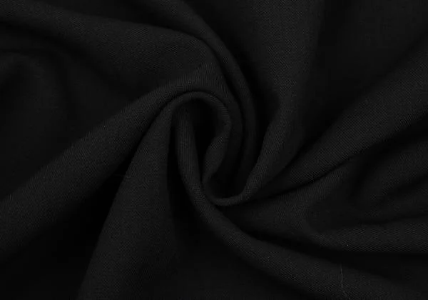 ヨウジヤマモト ファムYohji Yamamoto FEMME ウールギャバストラップデザイン半袖ワンピース 黒S K-154355_012