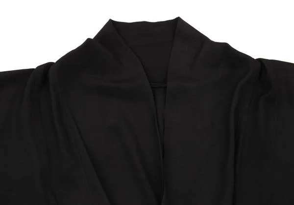 Yohji Yamamoto FEMME Silk Open Neck Dress K-154356_004