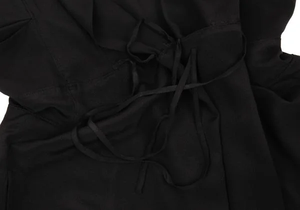 Yohji Yamamoto FEMME Silk Open Neck Dress K-154356_006