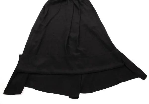 Yohji Yamamoto FEMME Silk Open Neck Dress K-154356_011