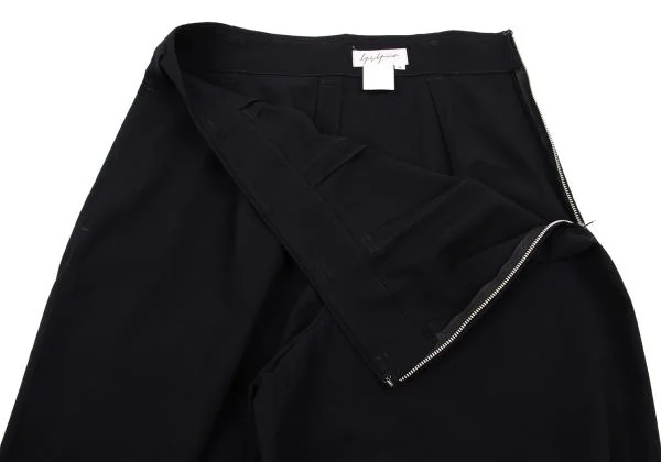 Yohji Yamamoto FEMME Wool Gaba Wide Pants K-154358_004