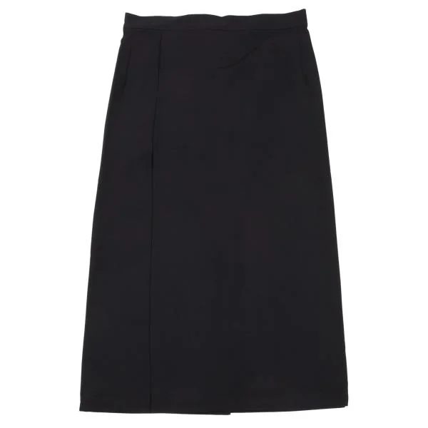 Yohji Yamamoto FEMME Wool Gaba Long Skirt K-154360_007