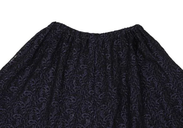 Y's Nylon Lace Design Flare Skirt K-154368_003