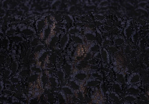 Y's Nylon Lace Design Flare Skirt K-154368_010