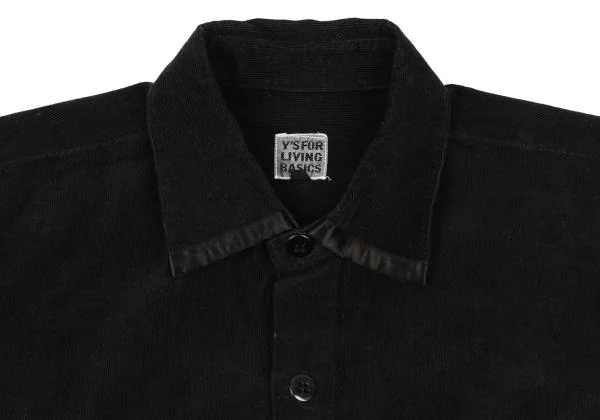 Y's for living basics Dyed Cotton Corduroy Shirt K-154372_006