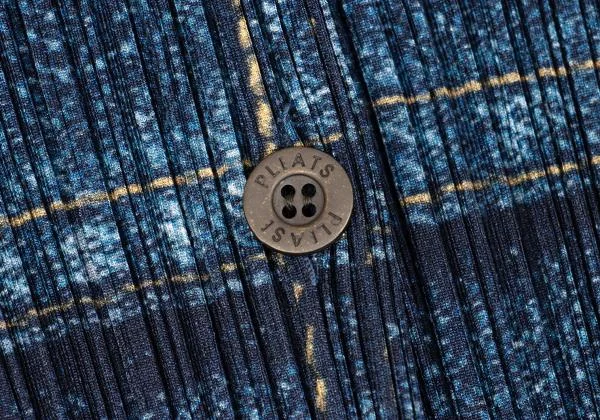 PLEATS PLEASE Denim Transfer Printed Pleats Shirt Jacket K-154378_005