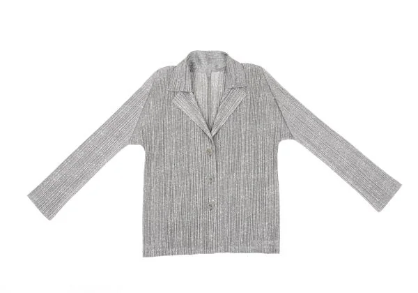 PLEATS PLEASE Fabric Printed Pleats Jacket K-154380_002