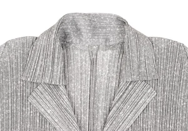 PLEATS PLEASE Fabric Printed Pleats Jacket K-154380_004