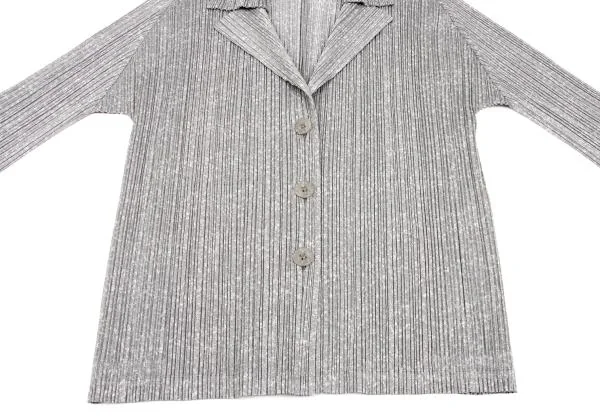 PLEATS PLEASE Fabric Printed Pleats Jacket K-154380_007