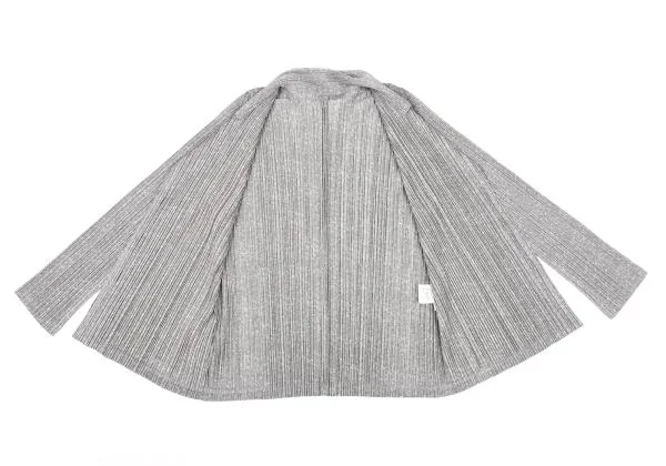 PLEATS PLEASE Fabric Printed Pleats Jacket K-154380_010