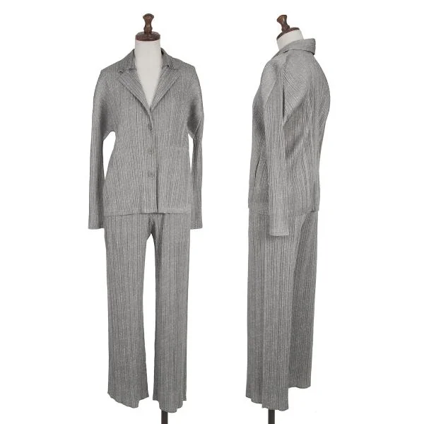 PLEATS PLEASE Fabric Printed Pleats Jacket K-154380_014