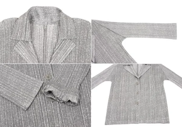 PLEATS PLEASE Fabric Printed Pleats Jacket & Pants K-154382_005