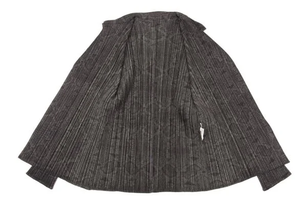 PLEATS PLEASE Python Printed Pleats Jacket & Skirt K-154385_008